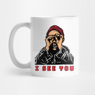 I see you hand drawn art Mug